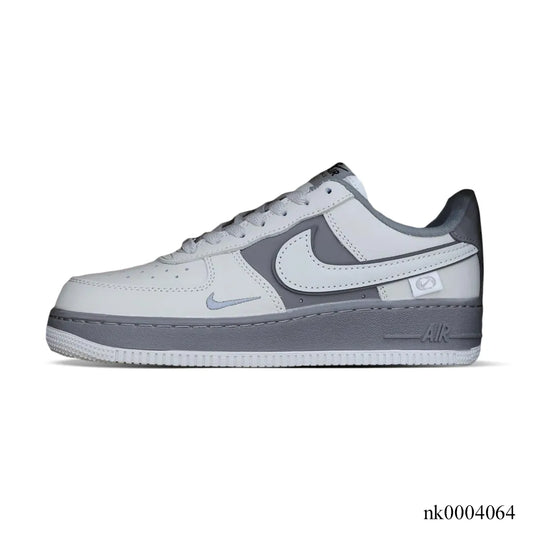 AF 1 Double White Grey Shadow Shoes Women's Sneakers – Nk0004064