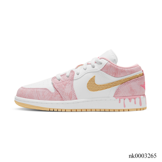 Aj 1 Low Paint Drip Shoes Men'S Sneakers – Nk0003265