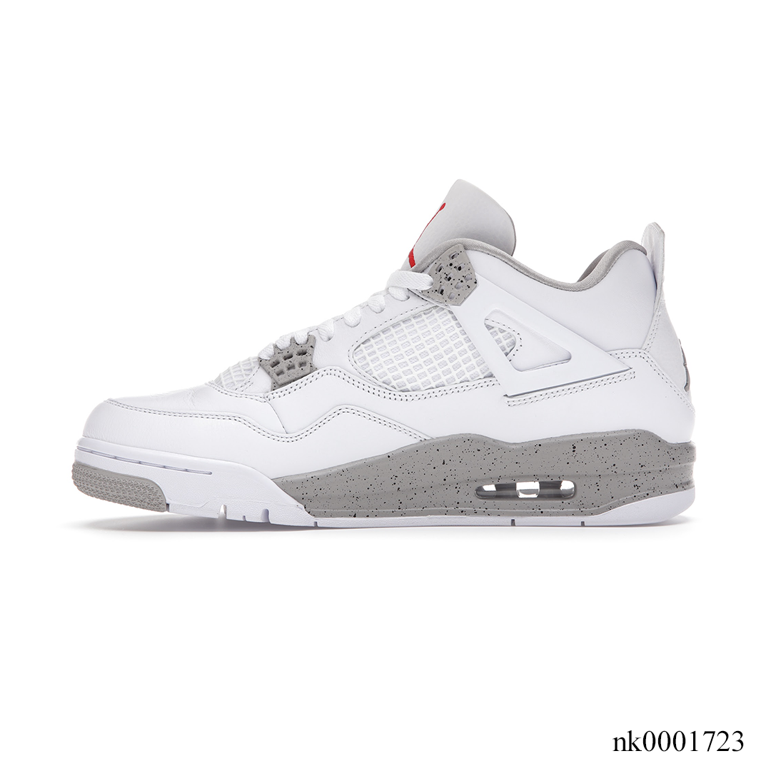 Aj 4 Retro White Oreo (2021) Shoes Men'S Sneakers (Big Size Available) – Nk0001723