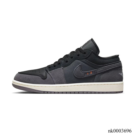 Aj 1 Low Craft Inside Out Black Shoes Men'S Sneakers – Nk0003696