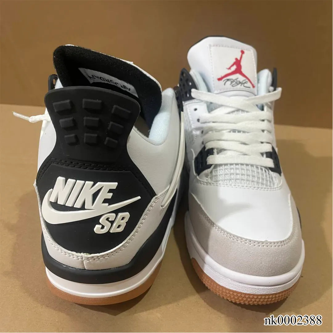 Aj 4 X Sb Military Black Shoes Men'S Sneakers – Nk0003782