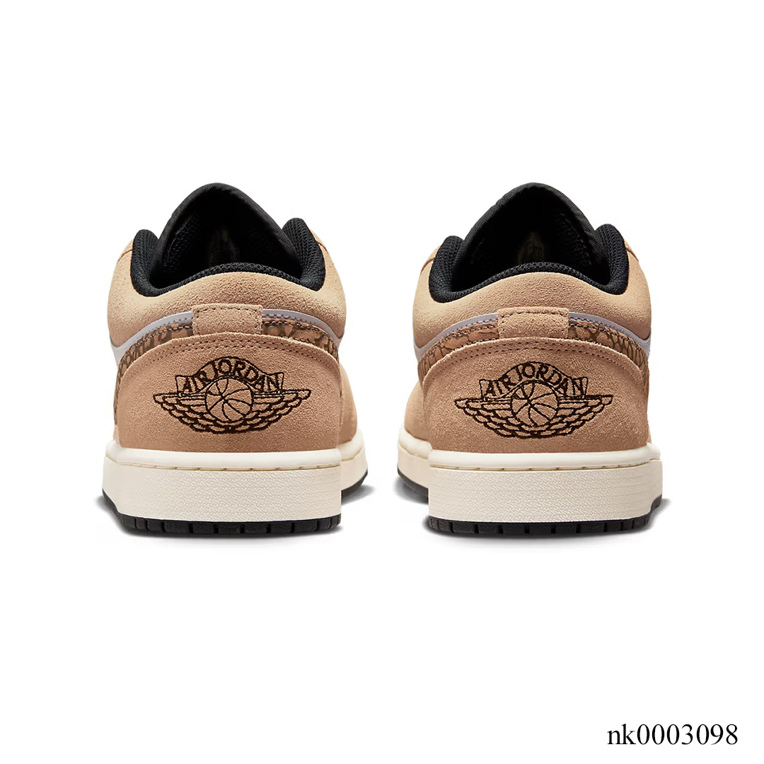 Aj 1 Low Brown Elephant Shoes Men'S Sneakers – Nk0003098