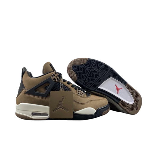 Nike Travis Scott x Air Jordan 4 Olive Sneakers