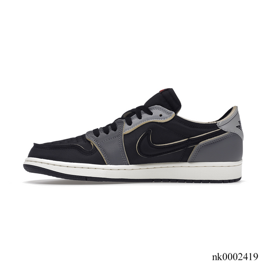 Aj 1 Low Og Ex Black Smoke Grey Shoes Men'S Sneakers – Nk0002419