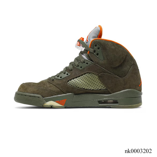 Aj 5 Olive Shoes Men'S Sneakers – Nk0003202