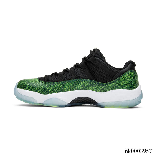 Aj 11 Low Green Snakeskin Shoes Men'S Sneakers – Nk0003957
