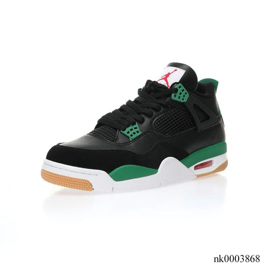 Sb X Aj 4 Black Green Shoes Men'S Sneakers – Nk0003868