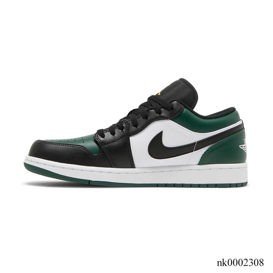 AJ 1 Low Green Toe Shoes Women's Sneakers – Nk0002308