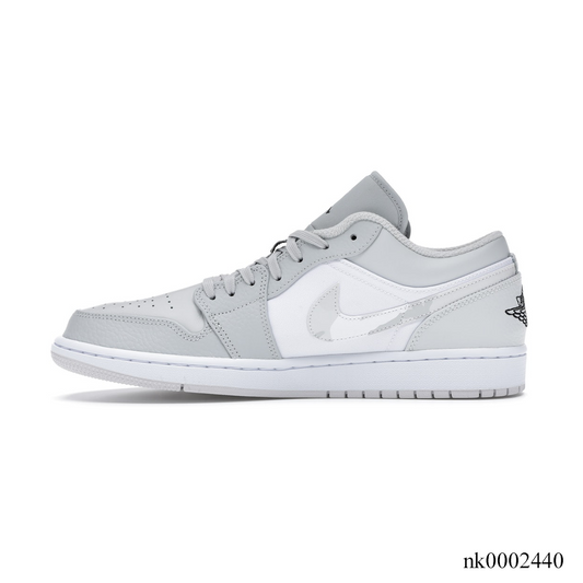 Aj 1 Low White Camo Shoes Men'S Sneakers – Nk0002440