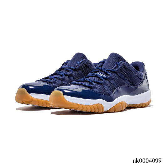 Aj 11 Retro Low Navy Gum Shoes Men'S Sneakers – Nk0004099