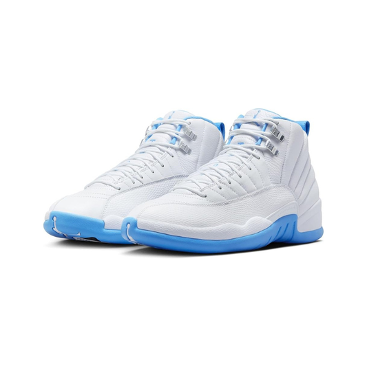 Nike Air Jordan 12 Retro White and University Blue