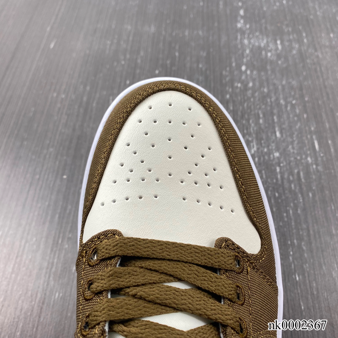 Aj 1 Low Light Olive Shoes Men'S Sneakers – Nk0002367