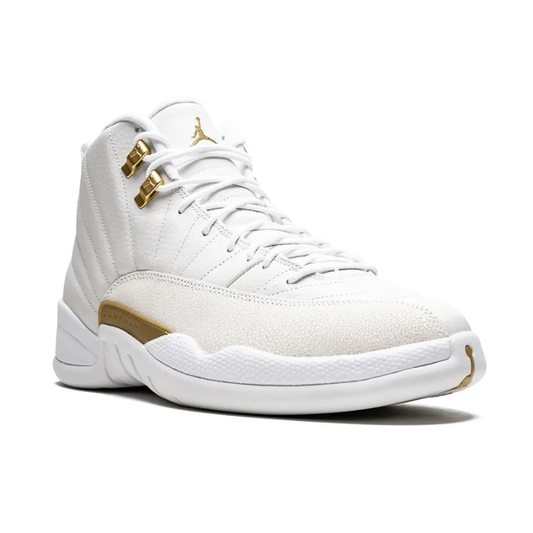 Nike Air Jordan x OVO 12 Retro White Metallic Gold Sneakers