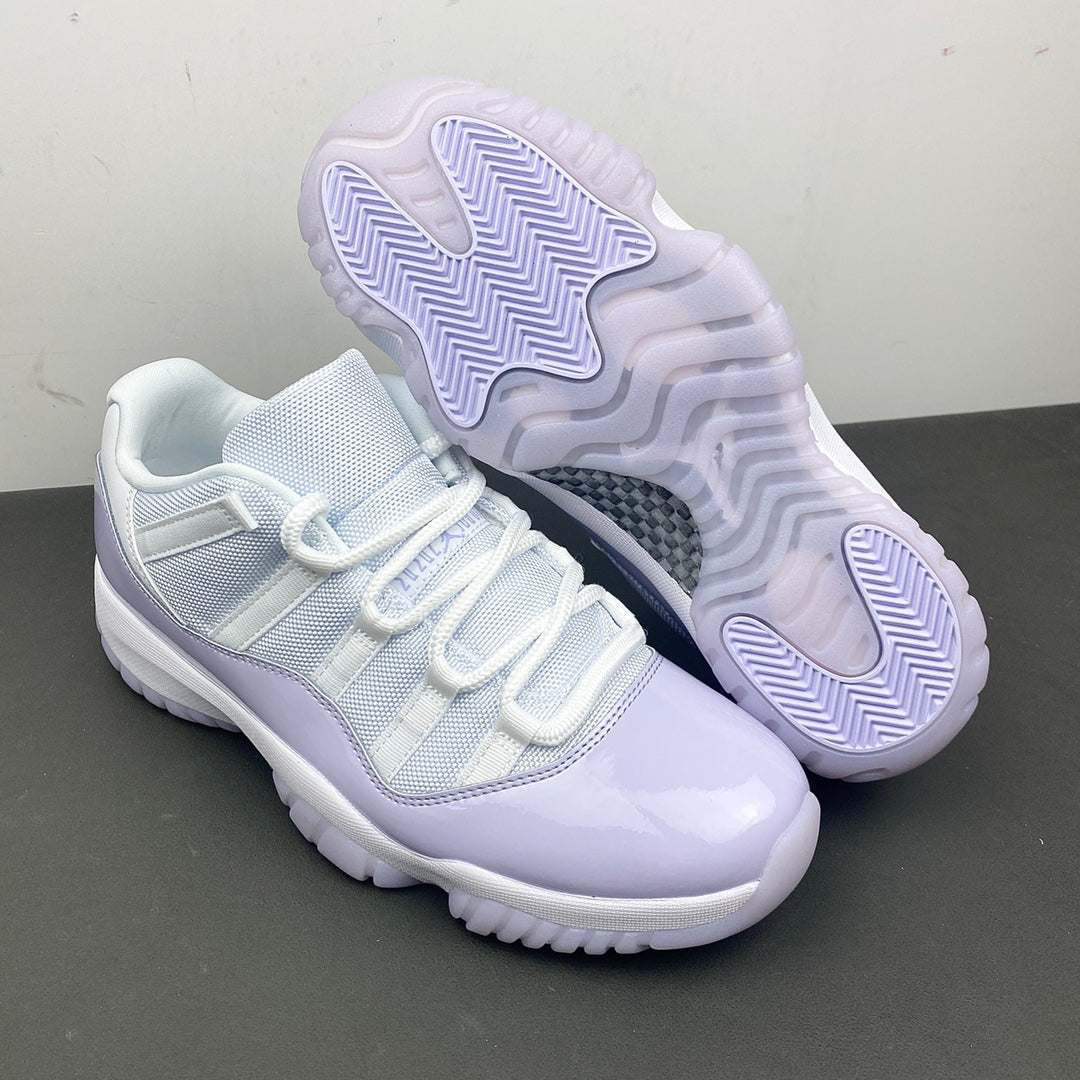 AJ 11 Low Pure Violet Shoes Women's Sneakers – Nk0001839