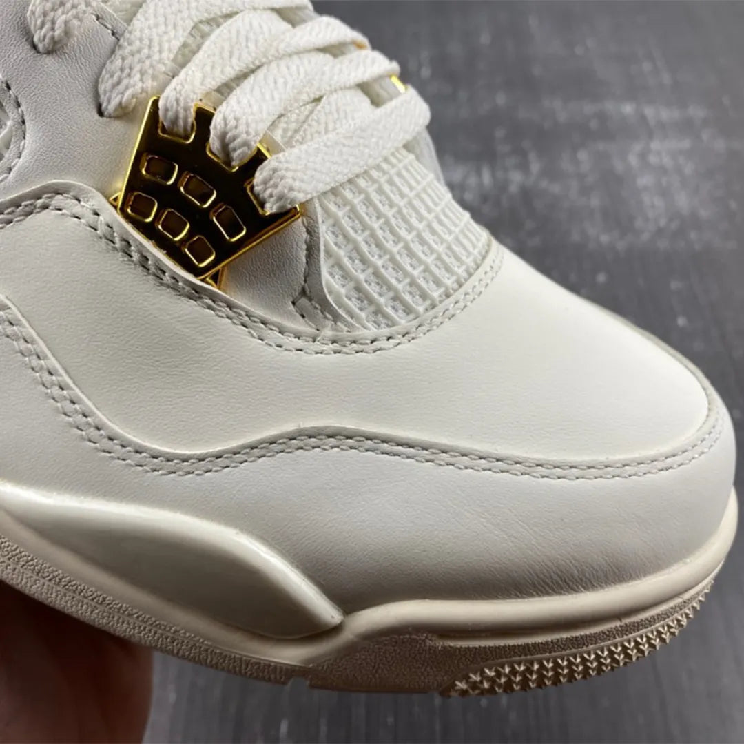 Aj 4 Sail Metallic Gold Shoes Men'S Sneakers – Nk0003549