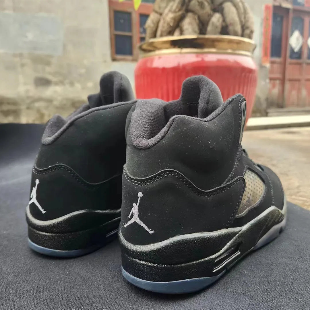 AJ 5 Black Cat Shoes Women's Sneakers – Nk0003907