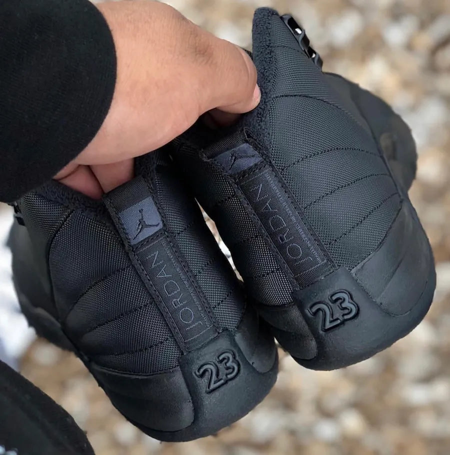 Aj 12 Retro Winterized Triple Black Shoes Men'S Sneakers – Nk0001781