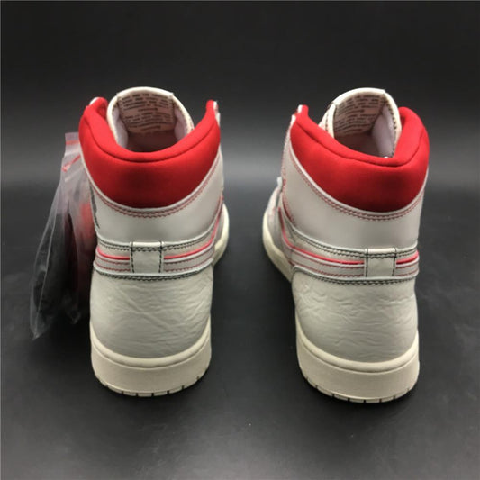 AJ 1 Retro High Phantom Gym Red Shoes Women's Sneakers – Nk0000301