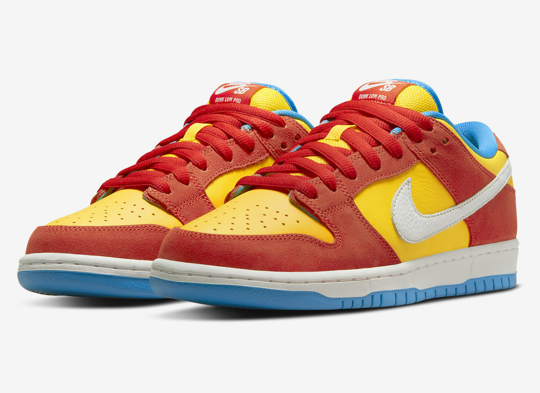 Sb Dunk Low Pro Bart Simpson Shoes Men'S Sneakers – Nk0001869