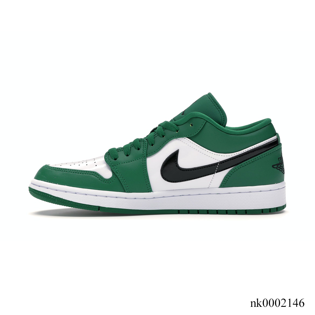 AJ 1 Low Pine Green Shoes Women's Sneakers – Nk0002146