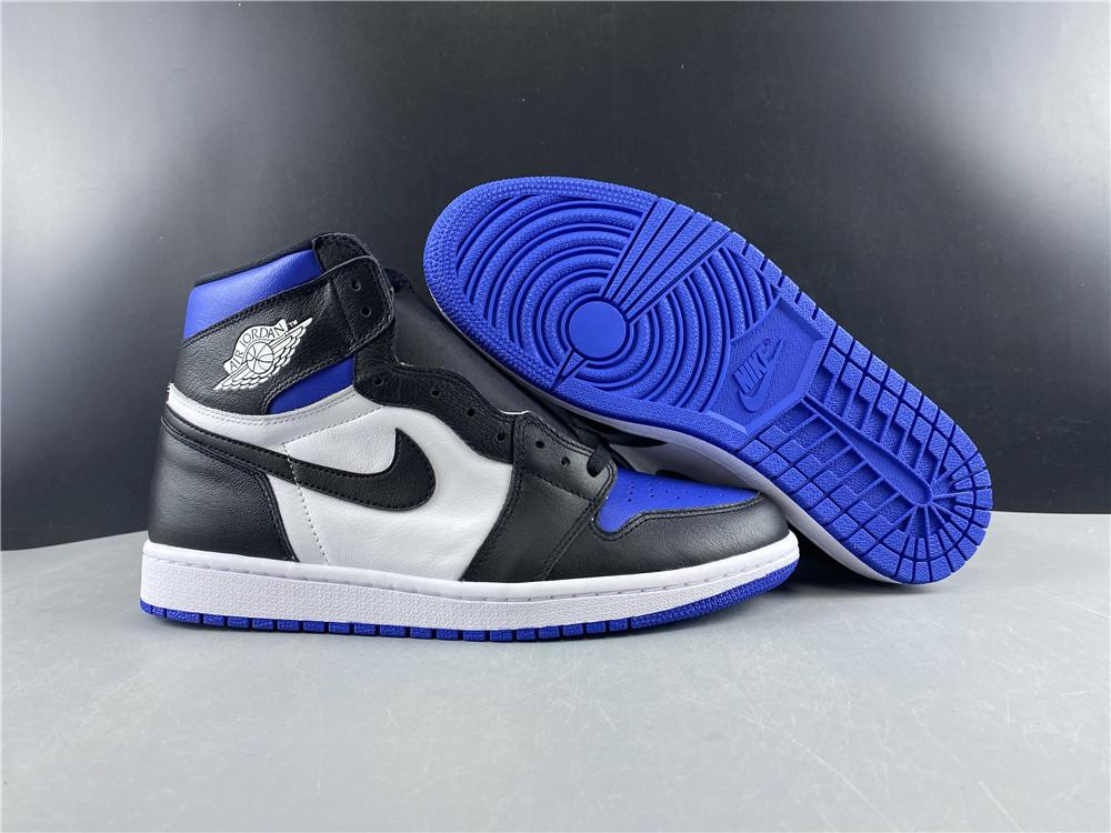 AJ 1 Retro High Black Game Royal Shoes Women's Sneakers – Nk0000685