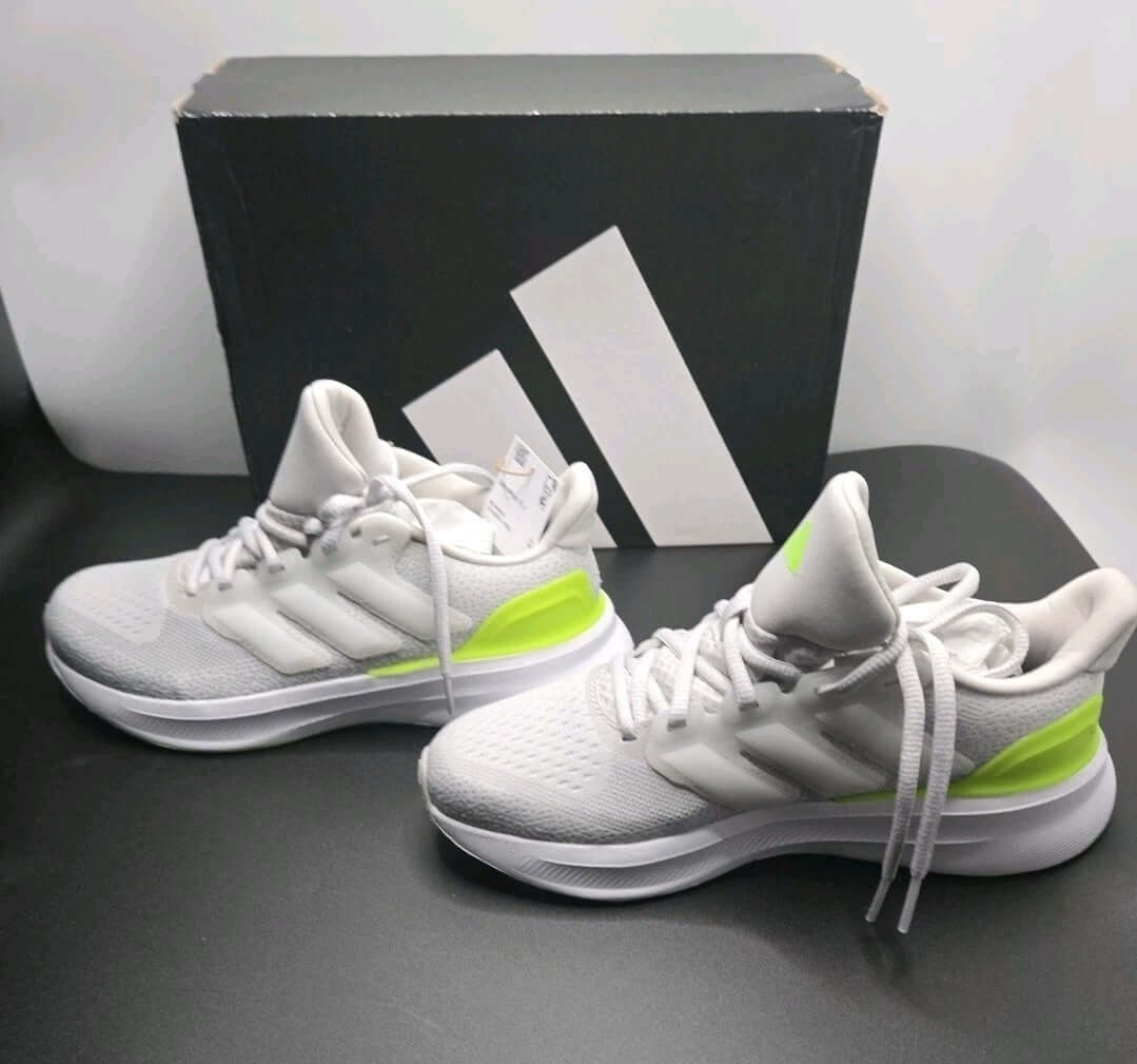 Adidas Ultra Run 5 J JQ2960 – Women’s Running Shoes | White / Blue Lucid Lemon | Lightweight Comfort