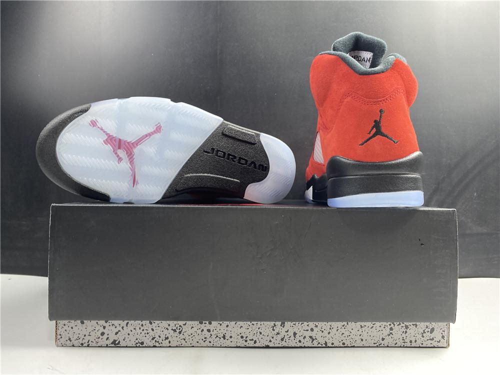 Aj 5 Retro Raging Bulls Red Shoes Men'S Sneakers – Nk0001400