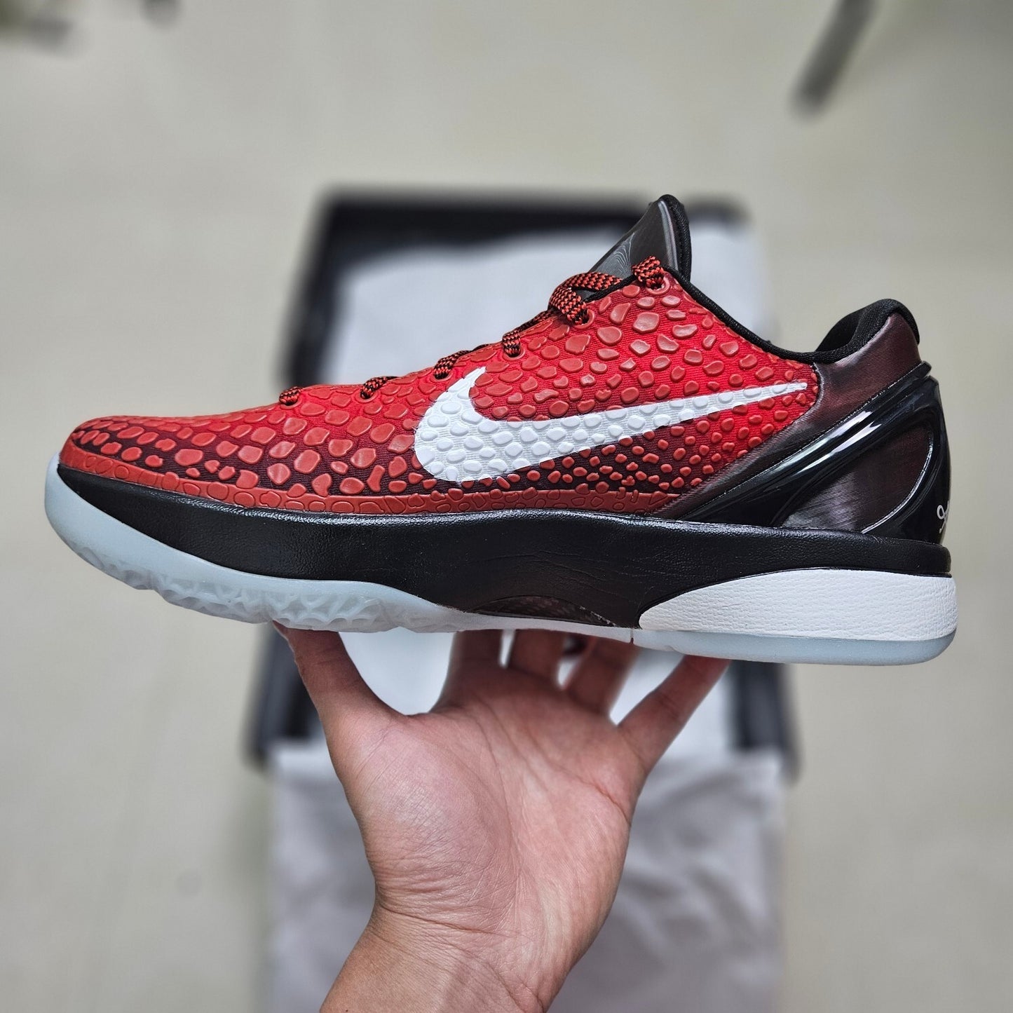 Nike Zoom Kobe 6 Protro Basketball Shoes – Red / White