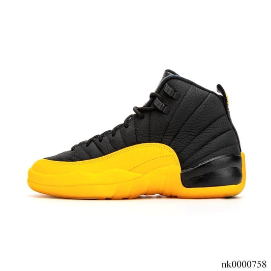 Aj 12 Retro Black University Gold Shoes Men'S Sneakers – Nk0000758