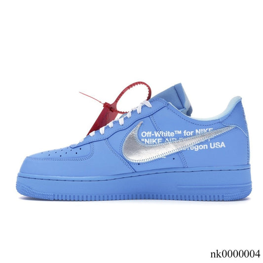 Af 1 Low Ow Mca University Blue Shoes Men'S Sneakers – Nk0000004