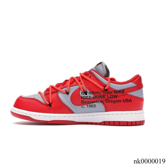 Dunk Low Ow University Red Shoes Men'S Sneakers – Nk0000019