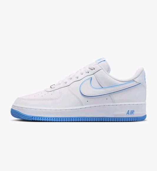 Nike Air Force 1 Low UNC – White & University Blue Sneakers