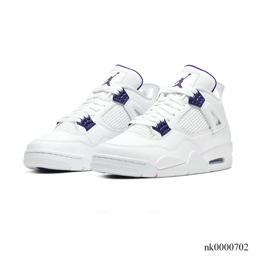 Aj 4 Retro Metallic Purple Shoes Men'S Sneakers (Big Size Available) – Nk0000702