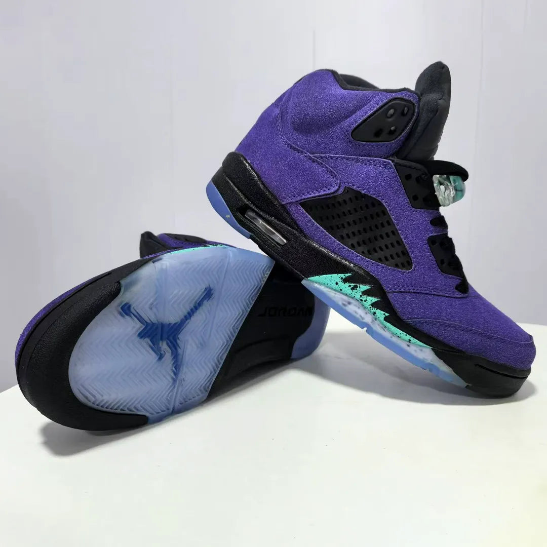 Aj 5 Retro Alternate Grape Shoes Men'S Sneakers – Nk0000745