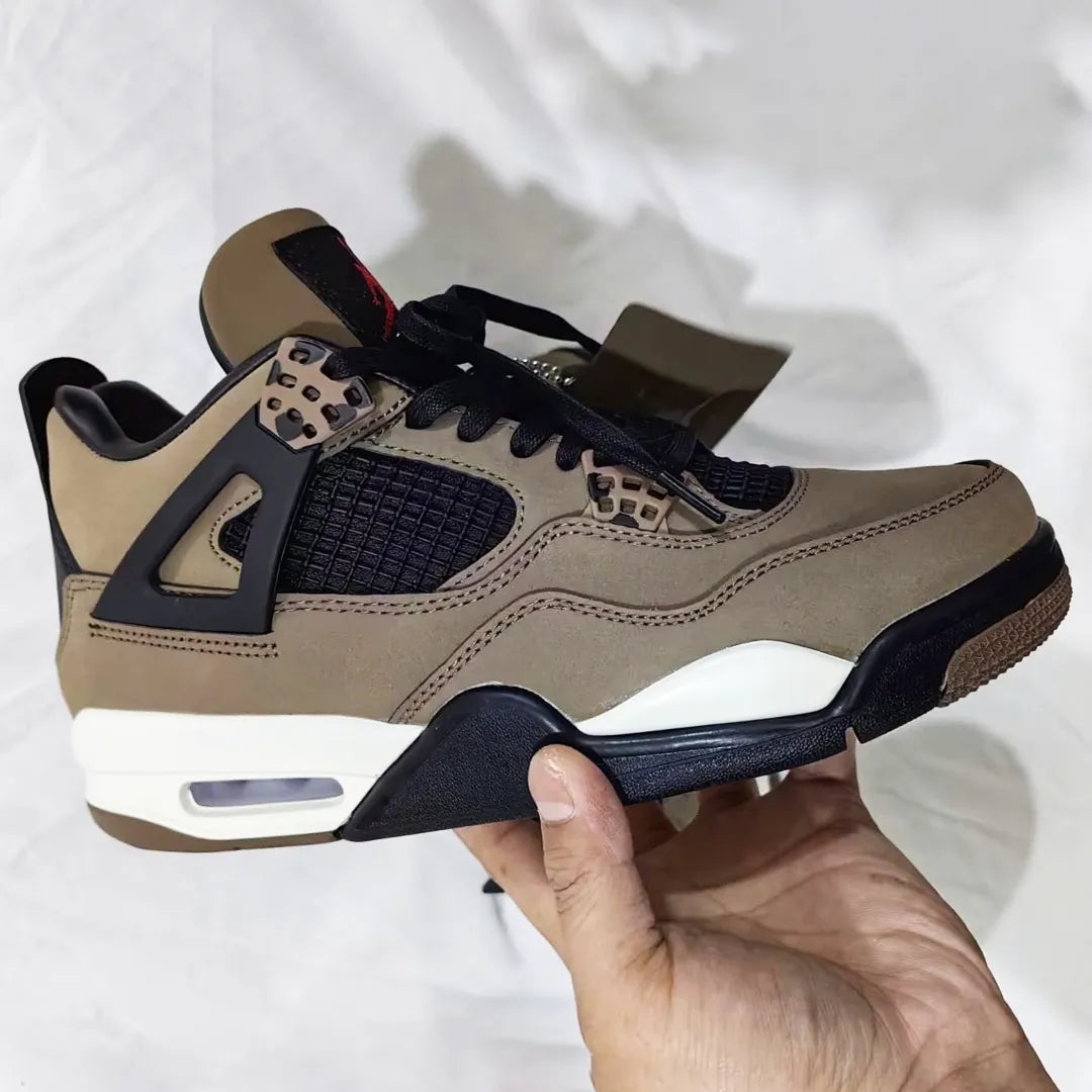 Travis Scott x AJ 4 Olive Shoes Women's Sneakers – Nk0001765