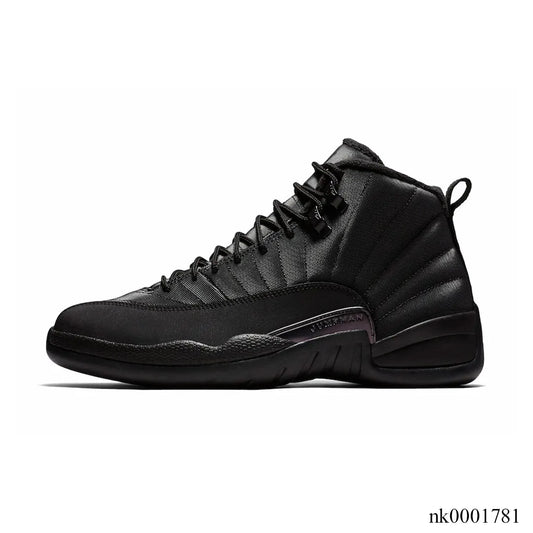 AJ 12 Retro Winterized Triple Black Shoes Women's Sneakers – Nk0001781