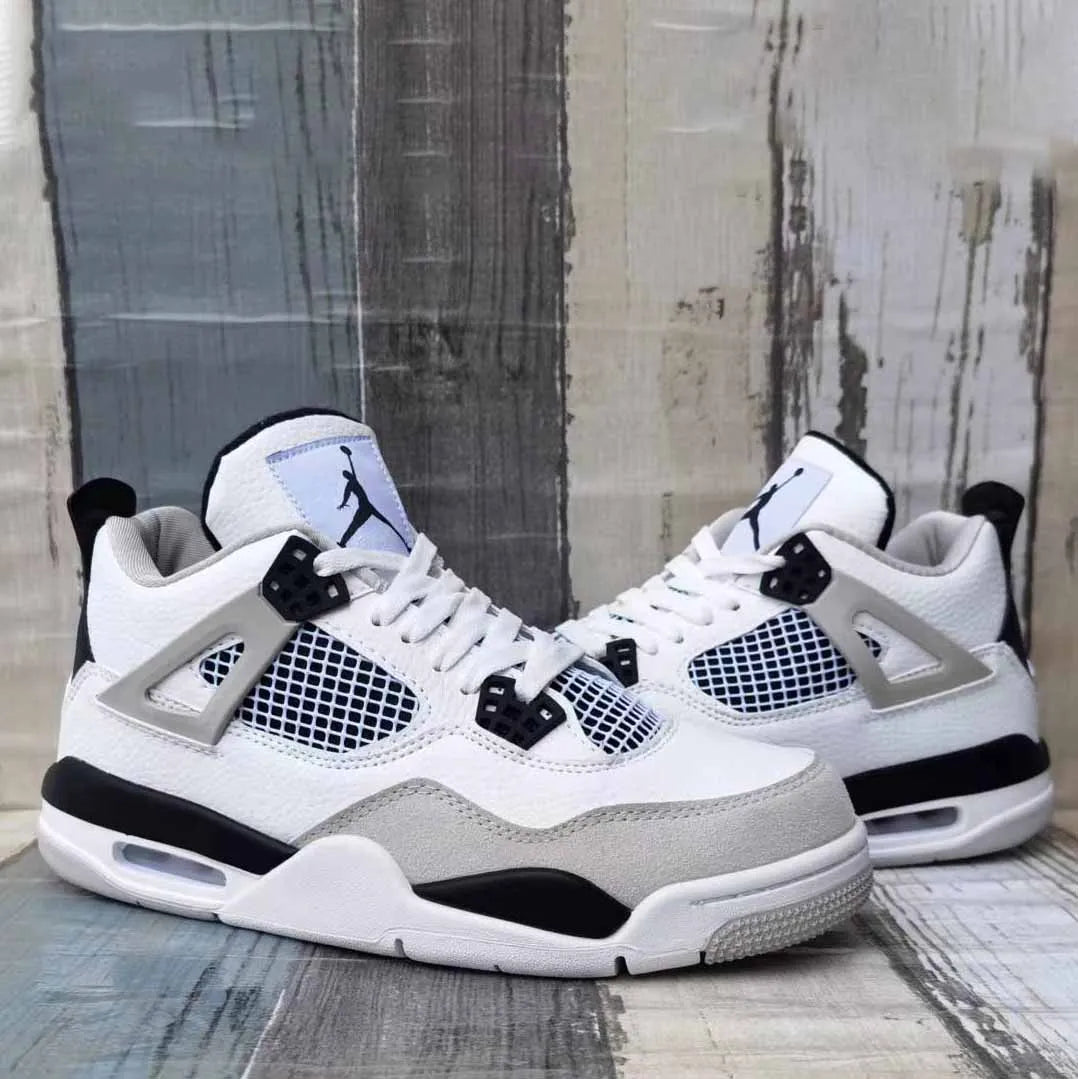 Aj 4 Military Black Shoes Men'S Sneakers – Nk0001954