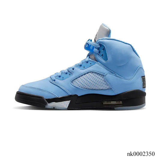 AJ 5 UNC University Blue Shoes Women's Sneakers – Nk0002350