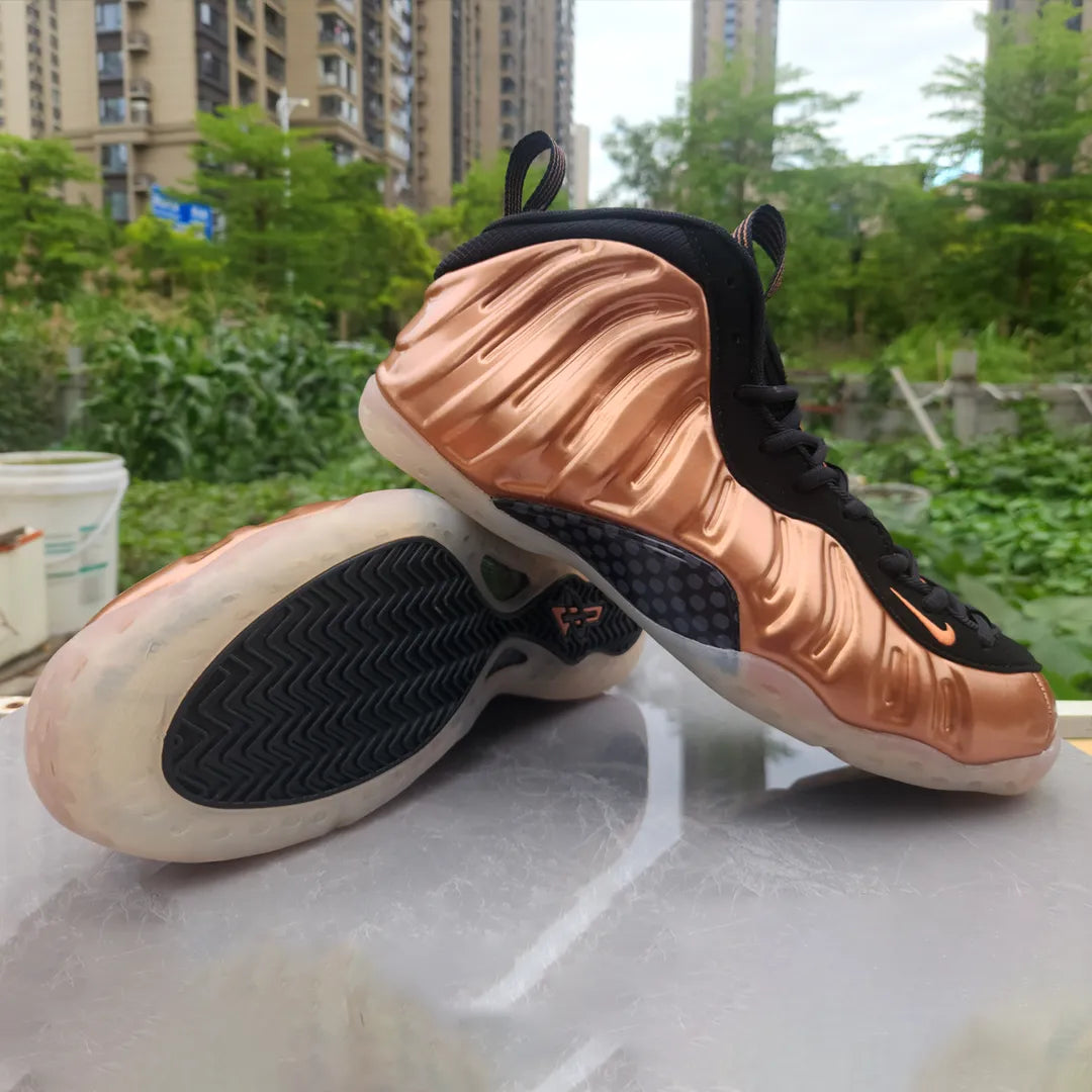 Air Foamposite One Metallic Copper Shoes Men'S Sneakers – Nk0003889