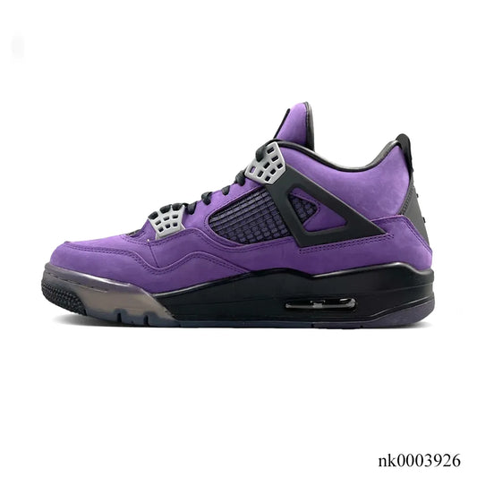 Travis Scott X Aj 4 F&F Dynasty Purple Shoes Men'S Sneakers – Nk0003926