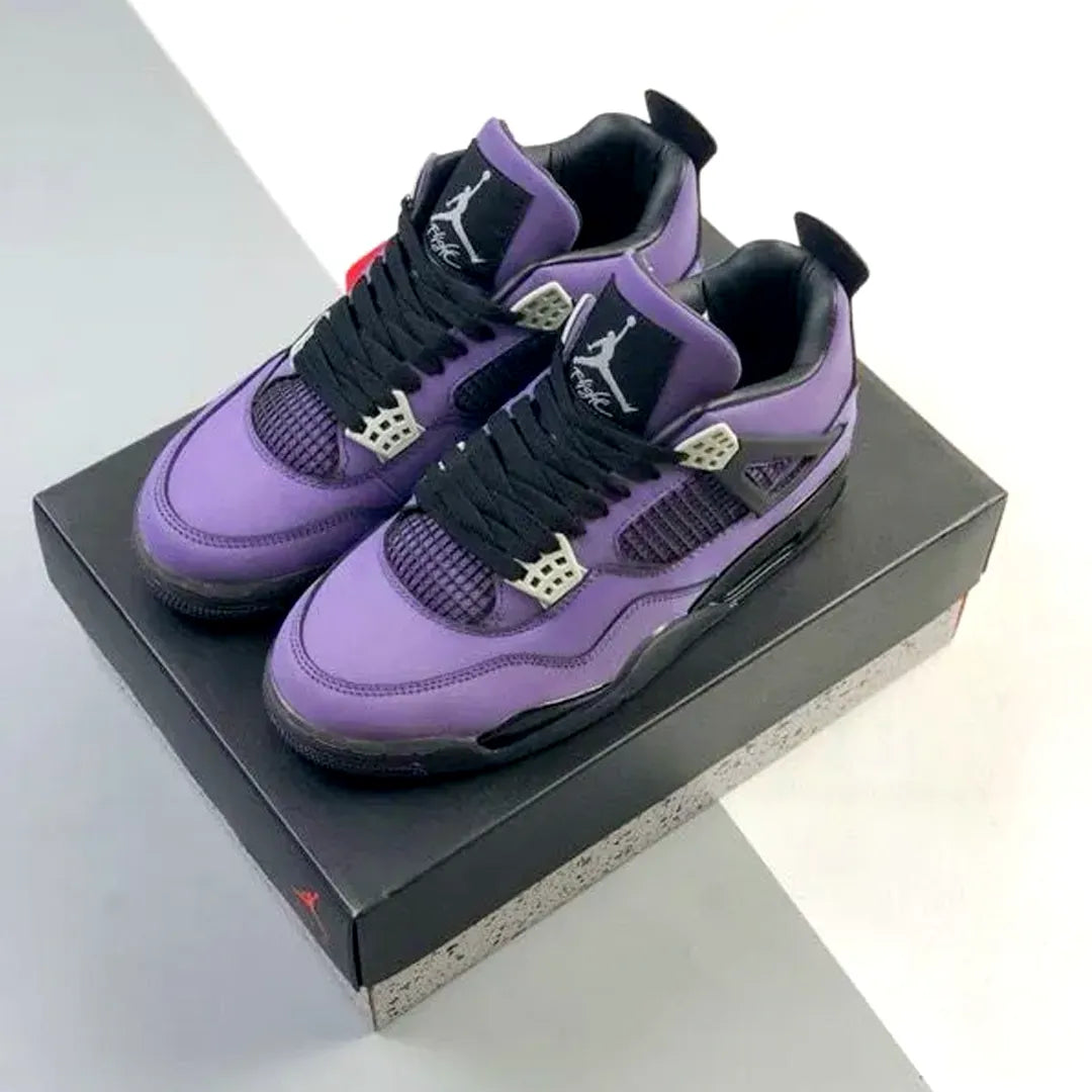 Travis Scott X Aj 4 F&F Dynasty Purple Shoes Men'S Sneakers – Nk0003926