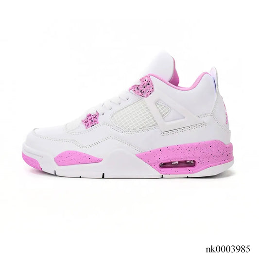 AJ 4 White Pink Oreo Shoes Women's Sneakers – Nk0003985