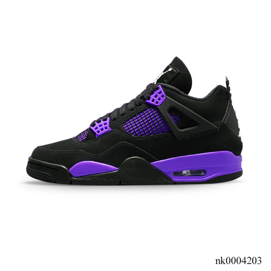Aj 4 Purple Thunder Shoes Men'S Sneakers – Nk0004203