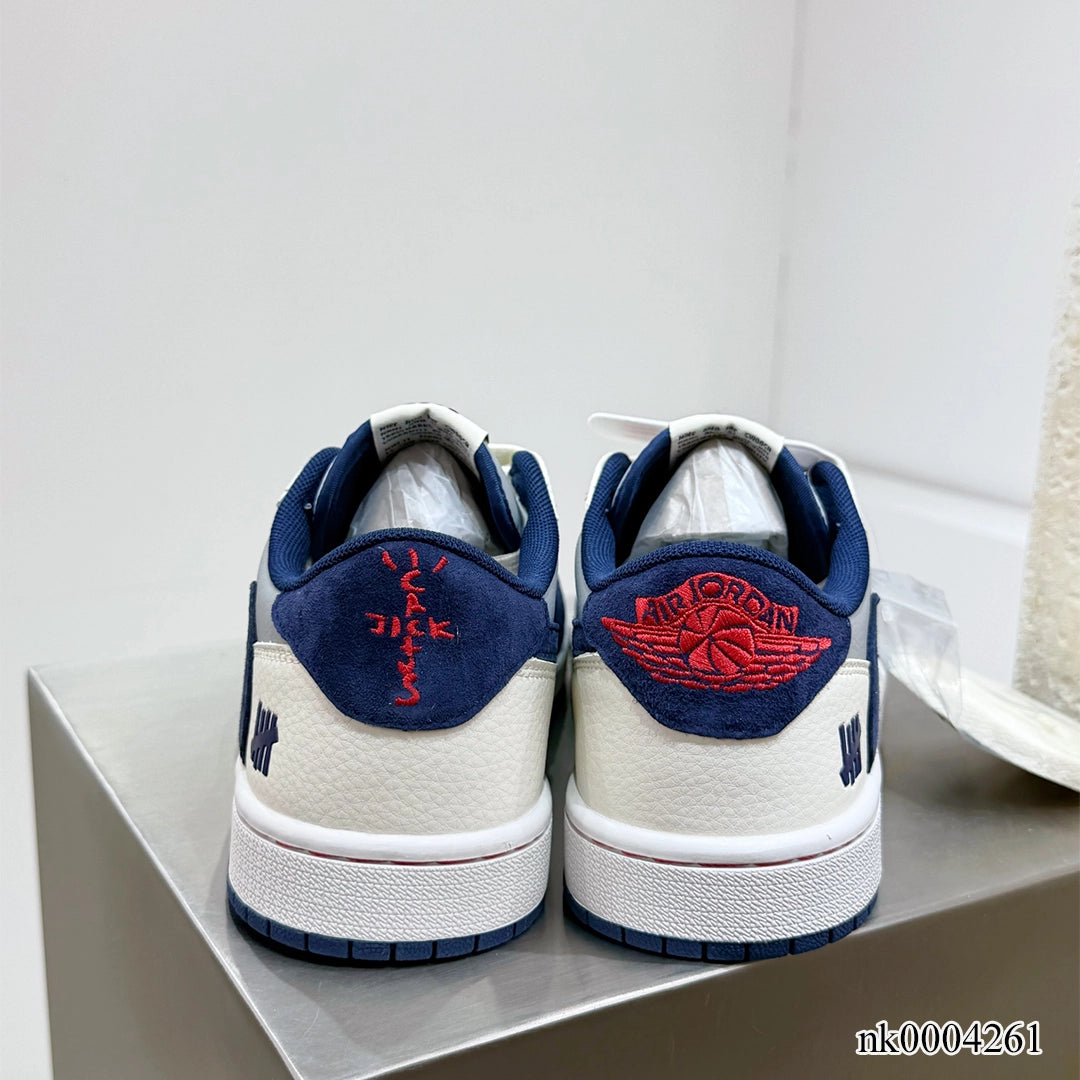 AJ 1 Low x Travis Scott x Undefeated Shoes Women's Sneakers – Nk0004261