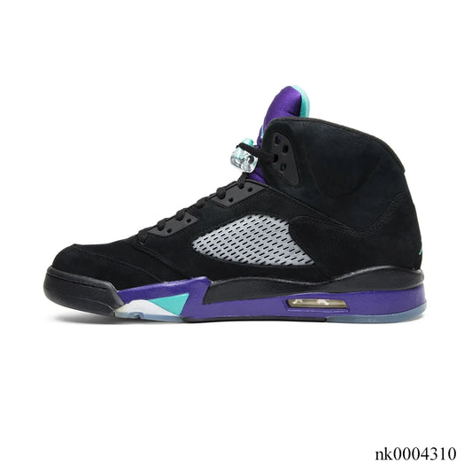 Aj 5 Black Grape Shoes Men'S Sneakers – Nk0004310