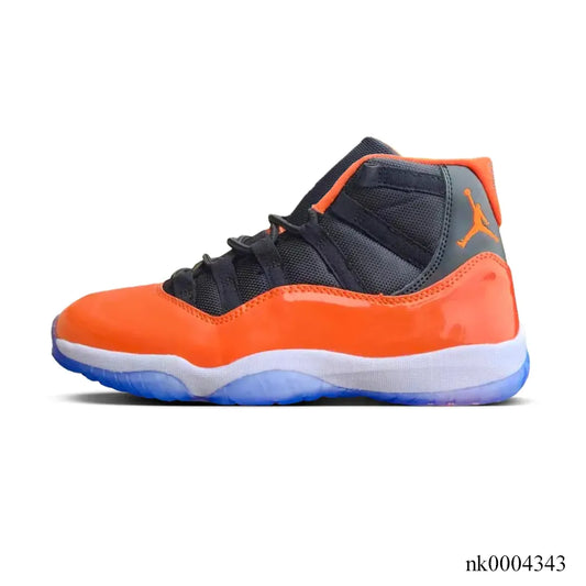 Aj 11 Orange Black Shoes Men'S Sneakers – Nk0004343