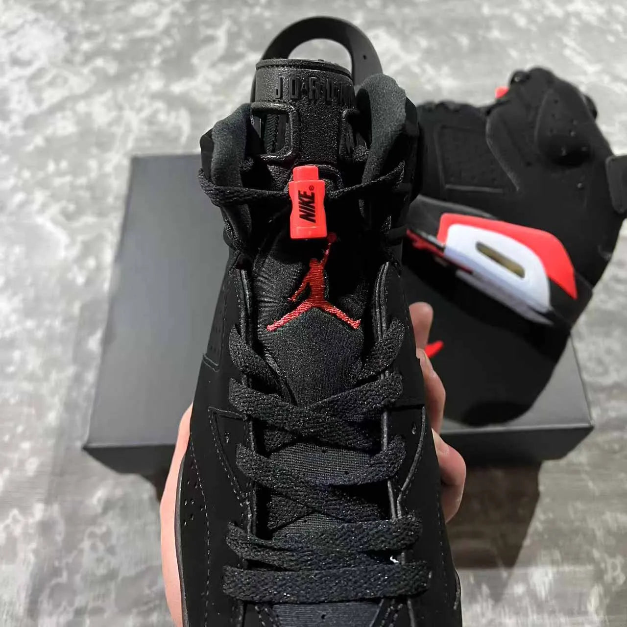 Aj 6 Retro Black Infrared (2019) Shoes Men'S Sneakers – Nk0000292