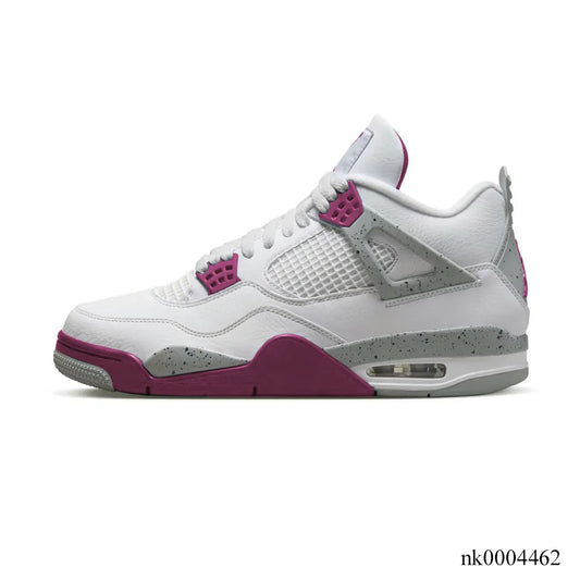 Aj 4 White Purple Cement Shoes Men'S Sneakers – Nk0004462