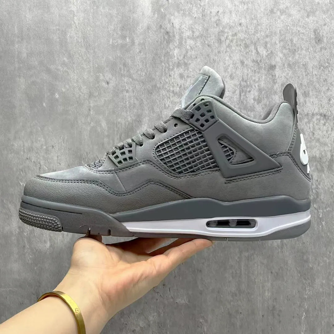 Nigel Sylvester X Aj 4 Wolf Grey Shoes Men'S Sneakers – Nk0004480