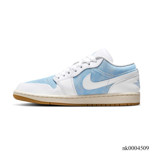 Aj 1 Low Worn Blue Shoes Men'S Sneakers – Nk0004509